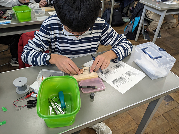 「モータの製作」（小学校高学年向け）